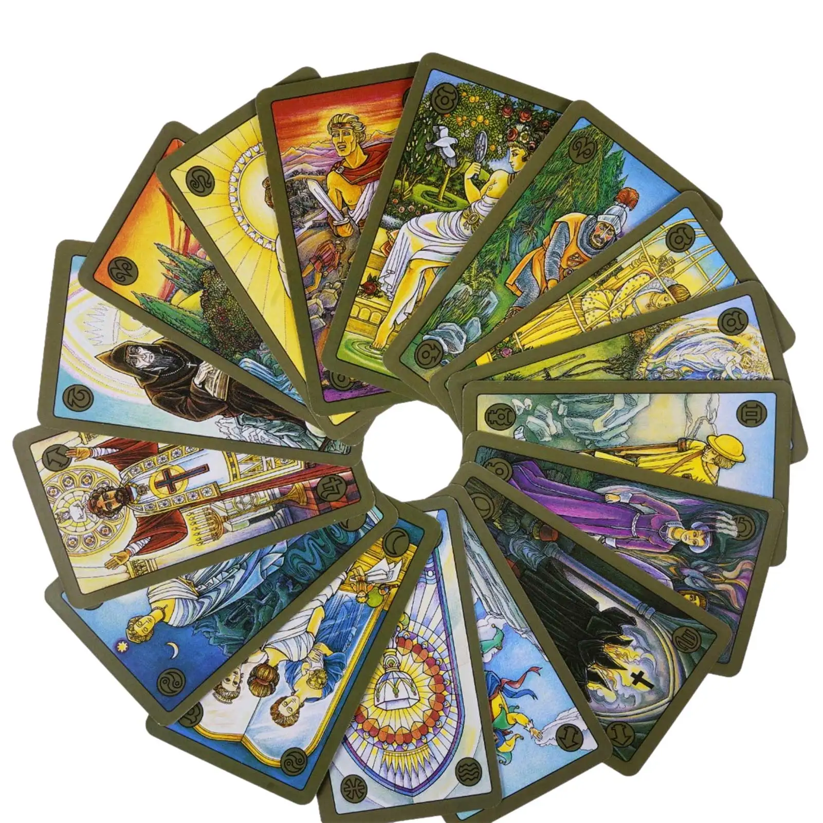 78PCS Symbolon Deck Tarot Card Board Games Multiplayer Family Party Game Fortune Telling Prophet Oracle Cards With Guide | Игрушки и