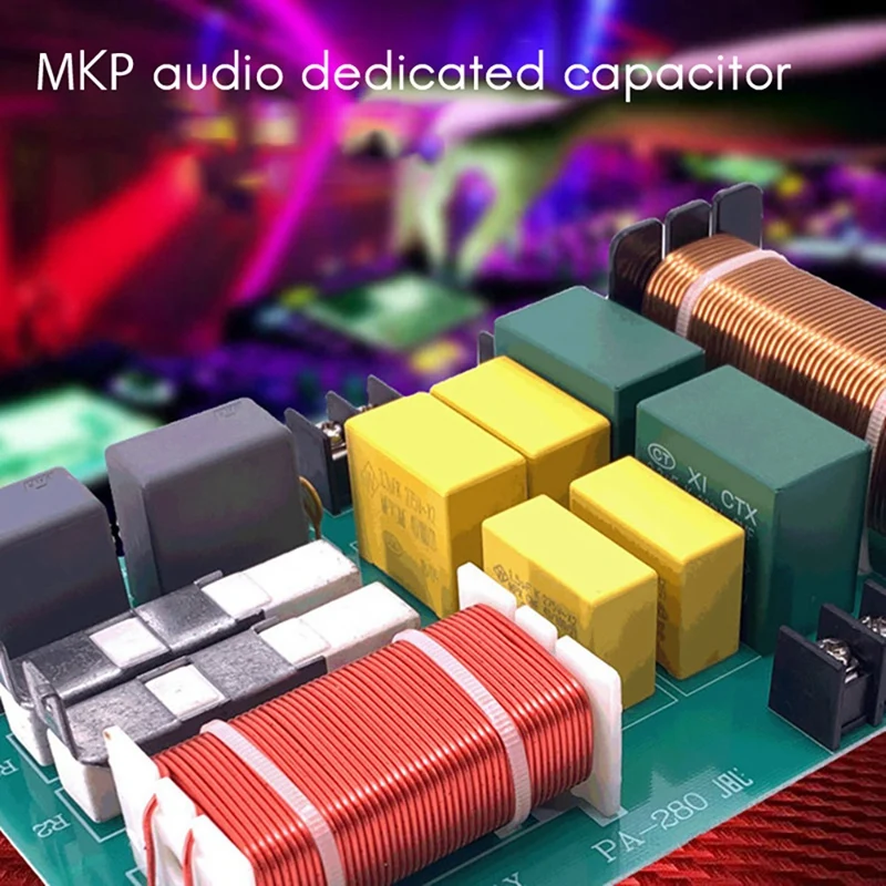 Новый 800 Вт Высокочастотный Низкочастотный динамик Динамик 2 Way кроссовер 2800 Гц