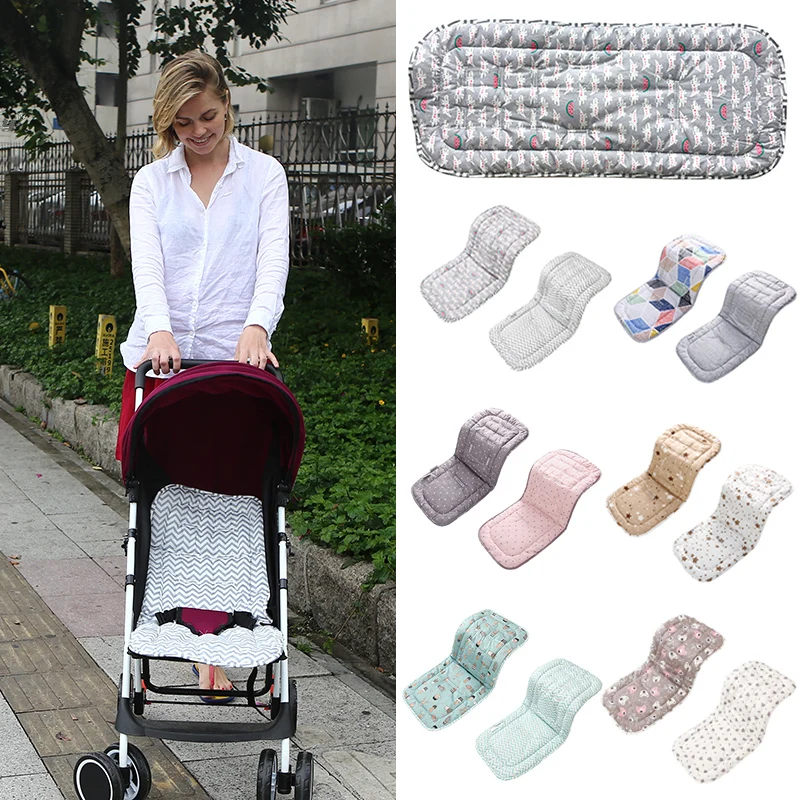 Аксессуары для детской коляски подушка сиденья мягкая хлопковая коляска коврик