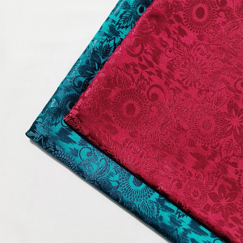 

Brocade vintage jacquard pattern fabrics by the meter for sewing cheongsam dress DIY handmade clothing material