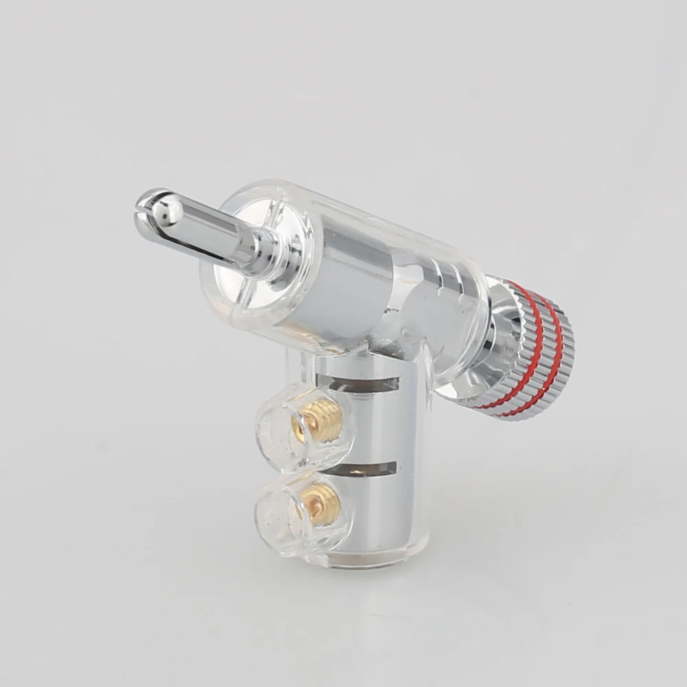 Новый высококачественный родиевый кабель для динамика с замком и штекером типа