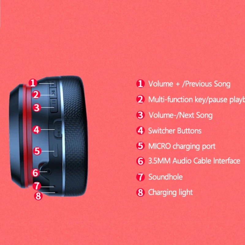 

Lenovo HD200 105db Wireless Headphones Bluetooth 5.0 Headset Subwoofer Music Sports Running Head Set Unisex Video Call 500mAh