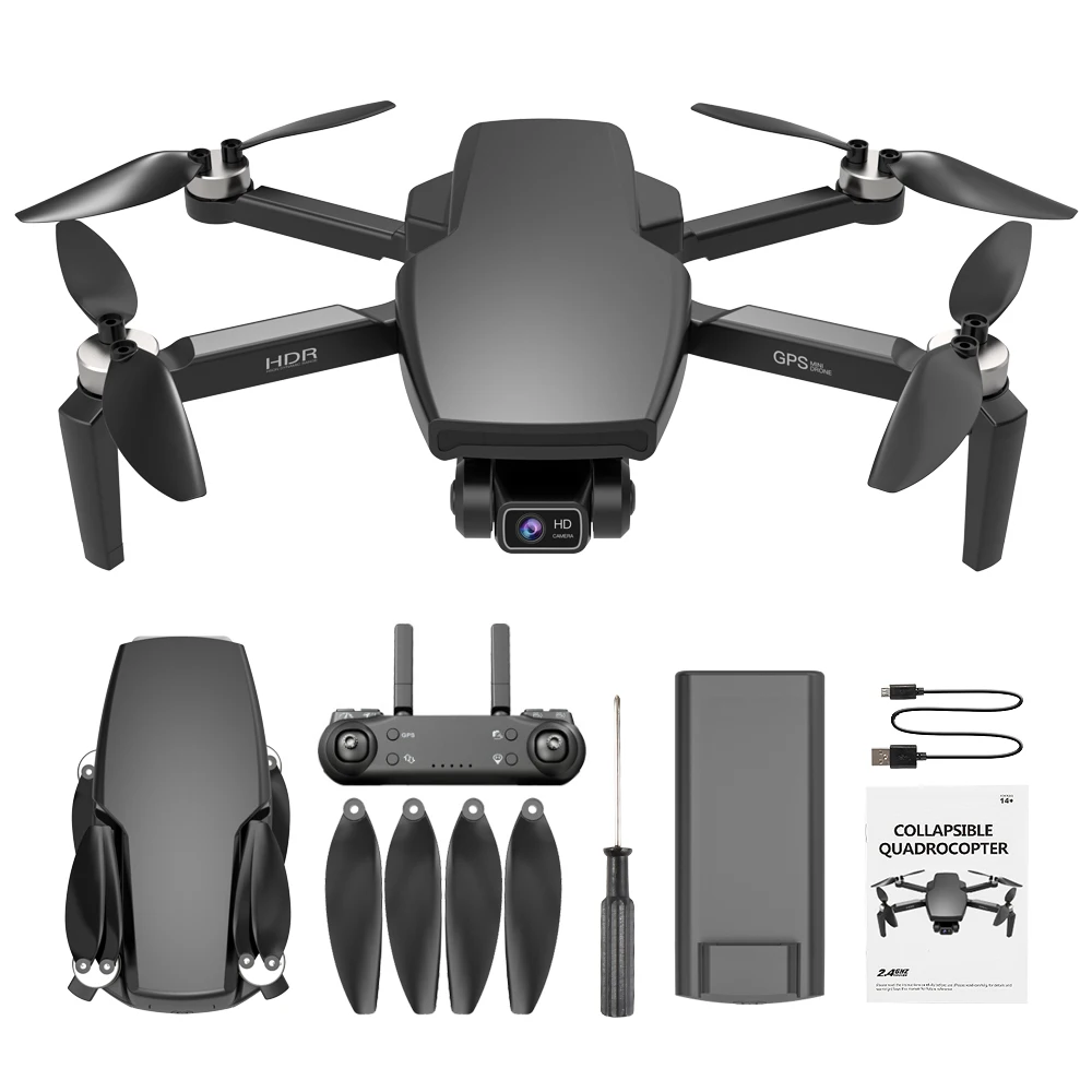 

Складной мини-Дрон с дистанционным управлением L108PRO, 4K HD, 25 минут полета