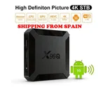 ТВ-приставка X96Q, Android 10,0, 1 + 82 + 162,4 ГГц, Wi-Fi, 100 Мбитс, H313, HD, Wi-Fi, склад в Испании, 5 шт.