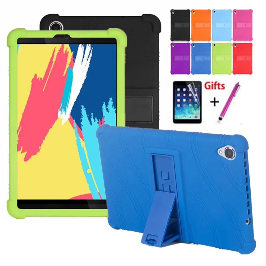 Чехол для Lenovo YOGA Tab M8 TB 8705F 8705N 8505 8 &quotСтенд мягкий силиконовый + поликарбонатный