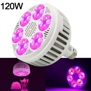 Светодиодсветильник лампа E27 для выращивания растений, лампа для выращивания Гидропоника в помещении парниковый овощей, цветов, 85-120 В, 265 Вт