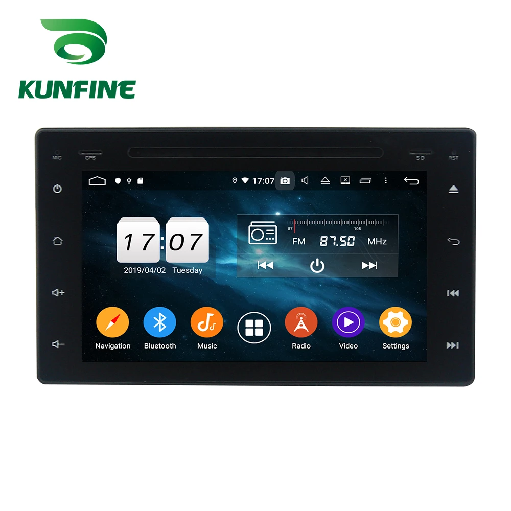 Android 9 0 Восьмиядерный 4 Гб ОЗУ 64 ПЗУ автомобильный DVD GPS навигатор мультимедийный