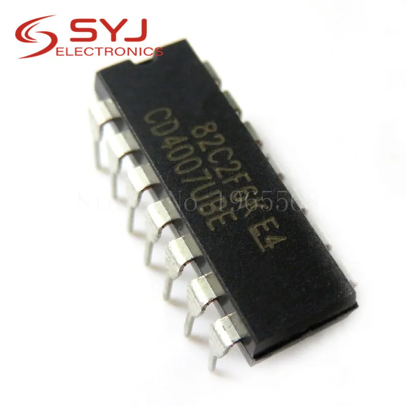 10 шт./лот CD4007UBE DIP14 CD4007 DIP CD4007BE DIP-14 CD4007U новые и оригинальные IC в наличии