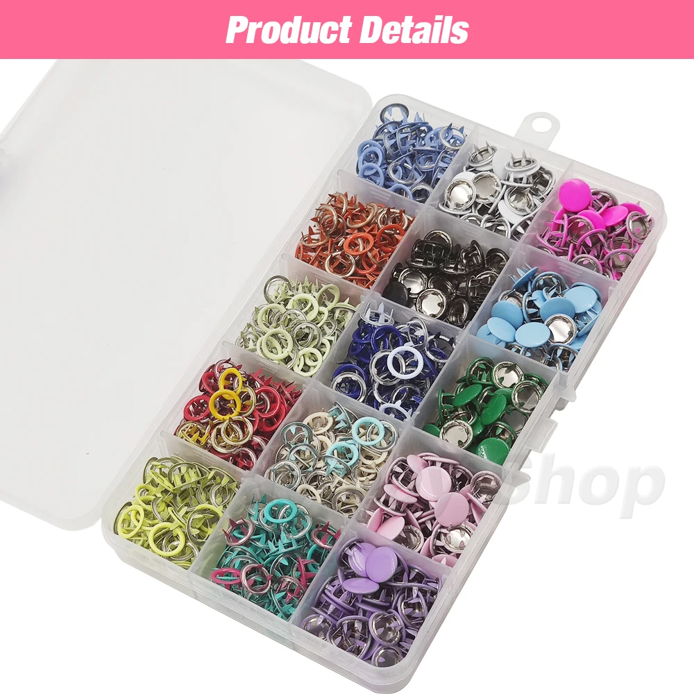 Фотооснастка полые/Твердые кнопки крепежные шпильки с плоскогубцами набор