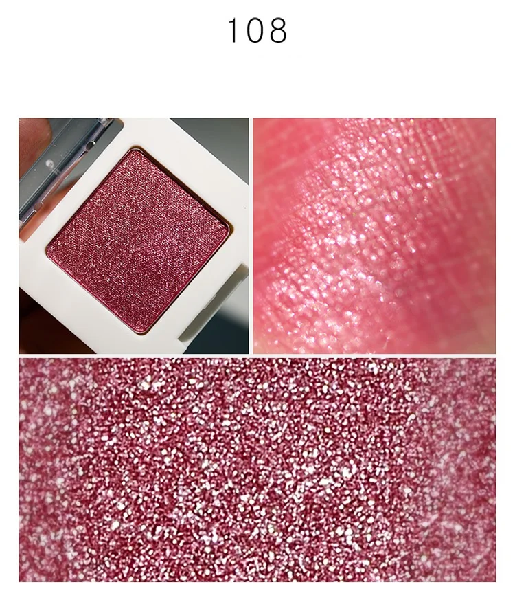 Сияющие матовые DuoChrome тени для век Палитра голографические блестящие