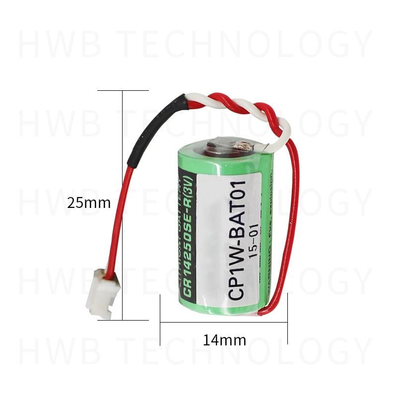 20 штук Горячее предложение Omron CP1W-BAT01 CJ1W-BAT01 3v PLC батарея со специальными штекер CP1E