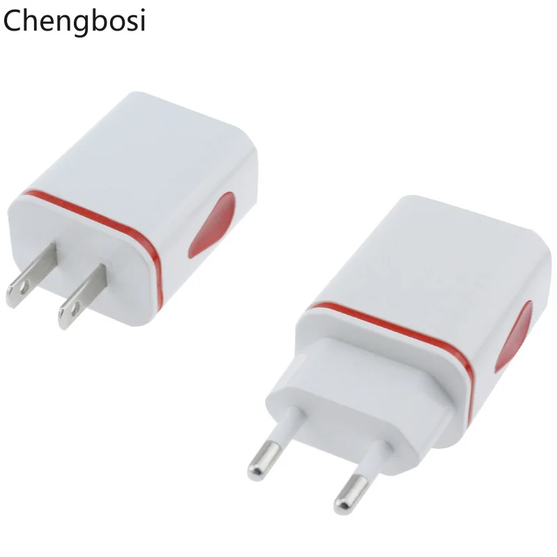 5V 2A зарядное устройство для мобильного телефона USB адаптер питания ЕС США вилка