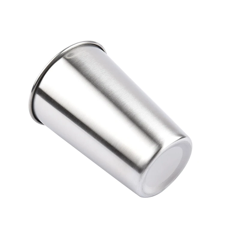 

4 Size Stainless Steel Wine Glasses Portable Beer Coffee Cup Key Chain Outdoor Cup Camping Whiskey Milk Travel Set Home Mugs New