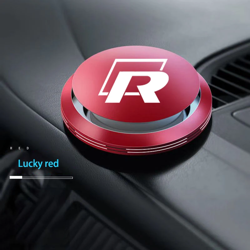 Car Air Freshener Flying saucer Perfume Fresh Car-style For VW R logo t5 polo golf mk7 mk6 mk5 cc Aromatherapy Accessories | Автомобили и
