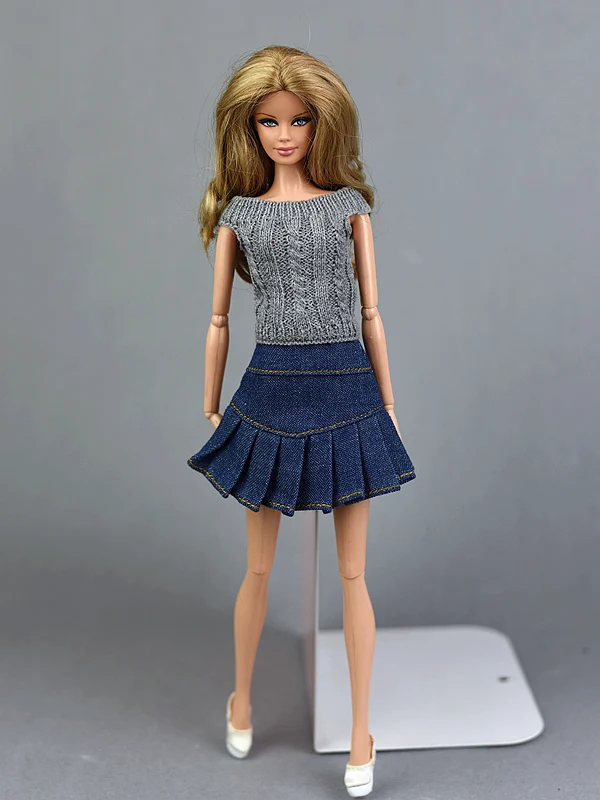 1 шт. юбка ручной работы Одежда для Барби Blyth 1/6 BJD платья Аксессуары кукол подарок