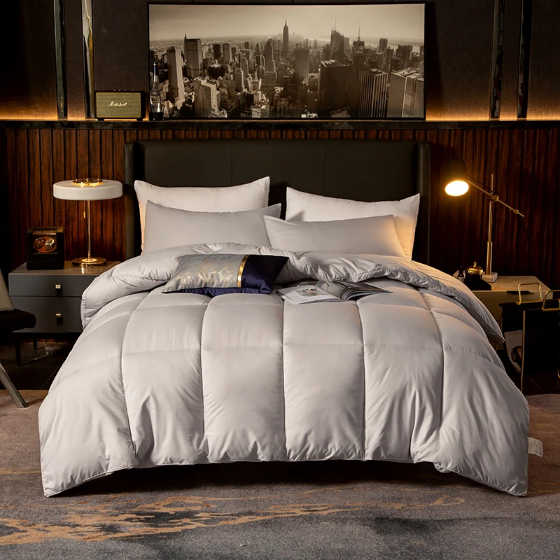 Антибактериальное и противоклещевое зимнее одеяло пододеяльник Хлопковый чехол