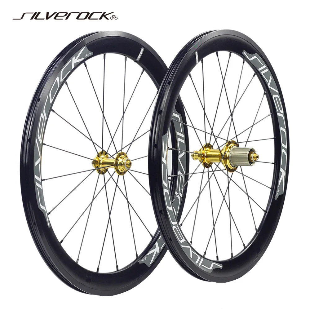 SILVEROCK SR40 Литые колеса 20 дюймов 406 451 1 1/8 обод V тормоз суппорта для tyrella Fnhon