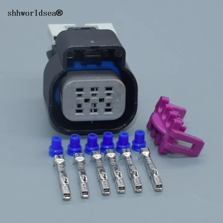Shhworld 6 Pin 15355297 15418498 автомобильный водонепроницаемый Женский Разъем VE дроссельной