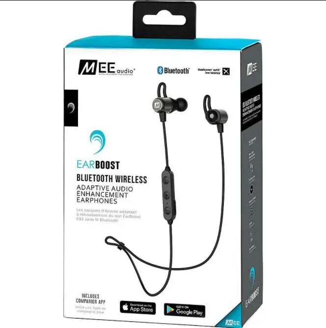 2020 MEE audio новые наушники earboost EB1 Bluetooth беспроводные адаптивные для усиления