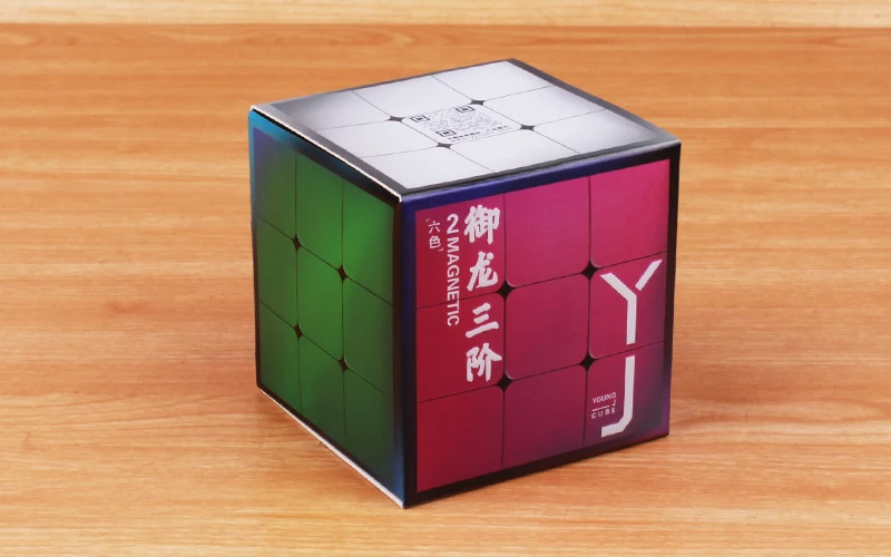 Yj Yulong V2 M 3x3x3 Магнитный магический куб Yongjun без наклеек магниты головоломка скоростные кубики Развивающие игрушки для детей YJ 3x3