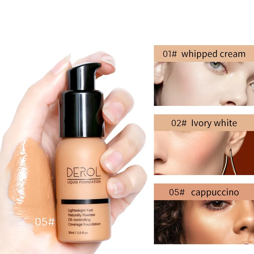 Длительный отбеливающий консилер и основа для лица грунтовки увлажняющий