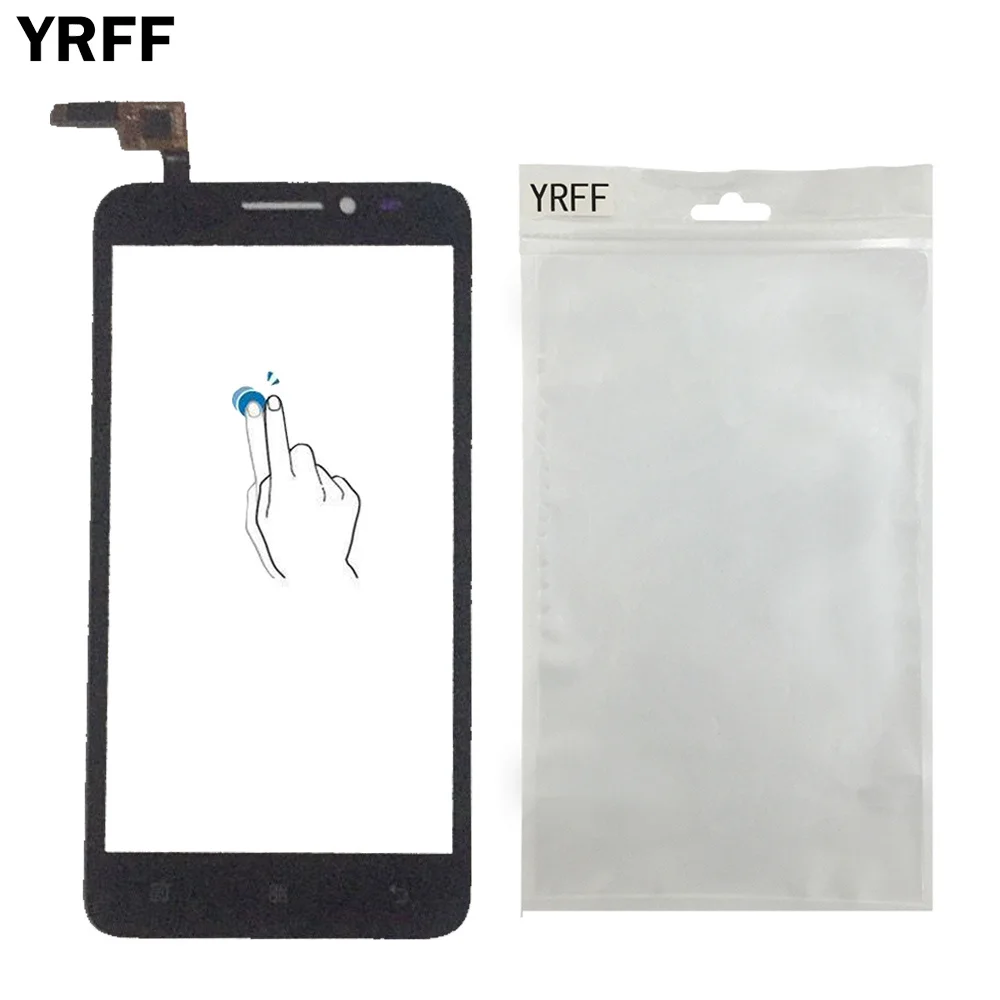 YRFF 5 0 &quotдля Lenovo A606 606 сенсорный экран дигитайзер Передняя стеклянная линза