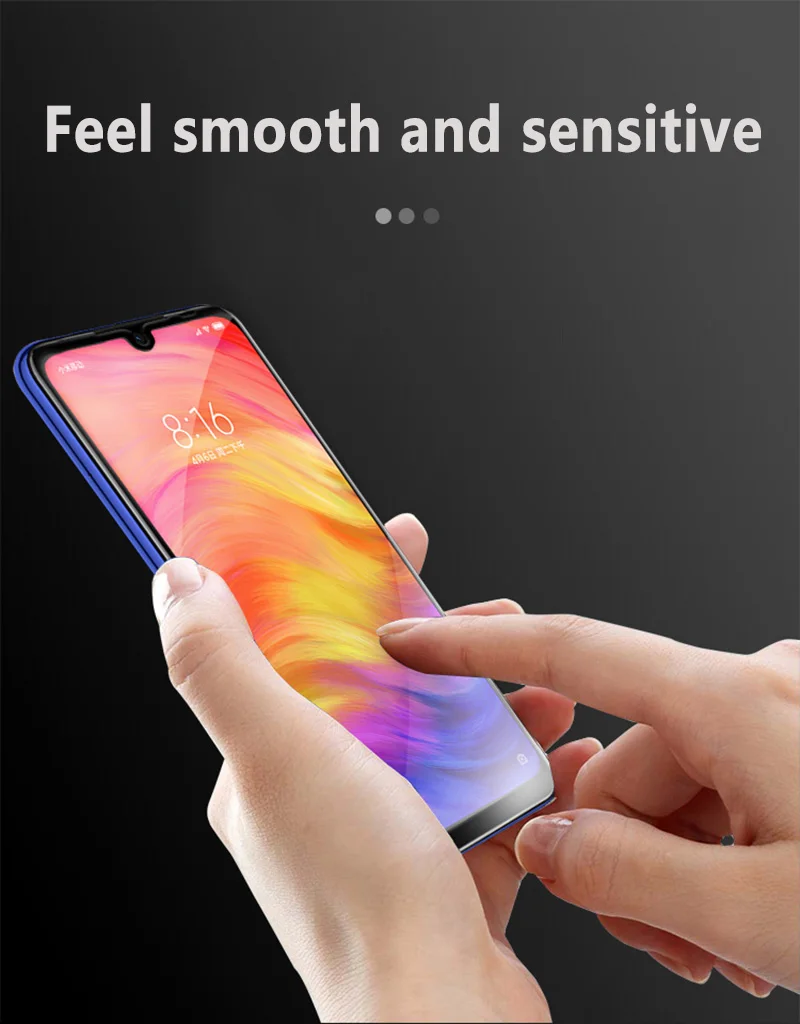 Золотой защитный экран из закаленного стекла для Xiaomi Redmi 7 Note 5 7 6Pro 5A 6A 7A Go 5plus полное покрытие Передняя пленка