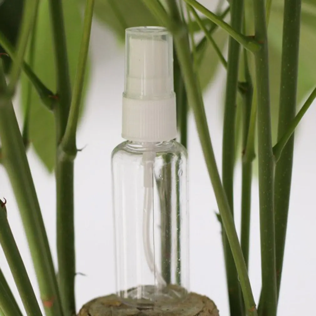 

10/20/30/60ml Transparent Fine Spray Bottle Press Bottle Empty Cosmetic Perfume Bottles Plastic Travel Empty Bottle 1Pcs