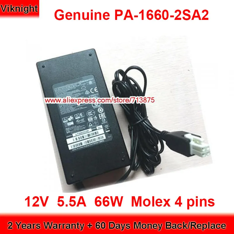 For Liteon Asa 5506w-x Pa-1660-2sa2 With Molex 4 Pins Power Supply