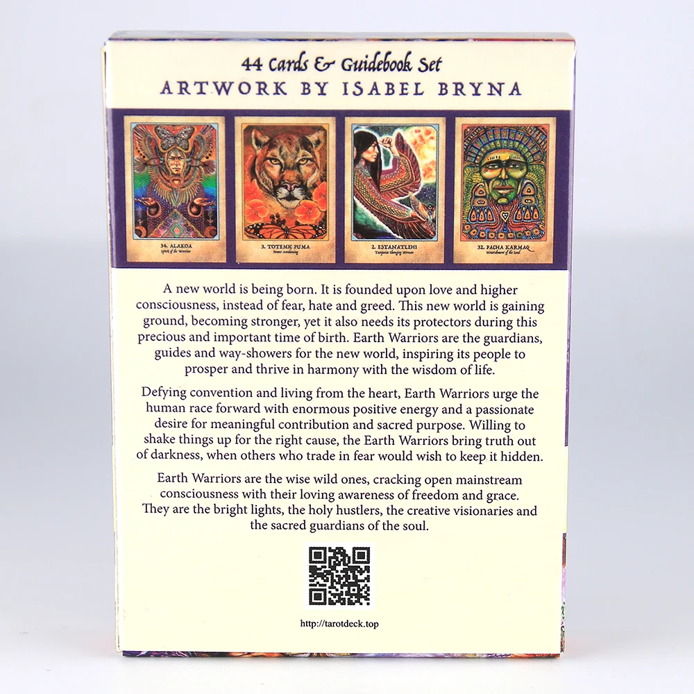 

The NEW Tarot cards Earth Warriors Oracle