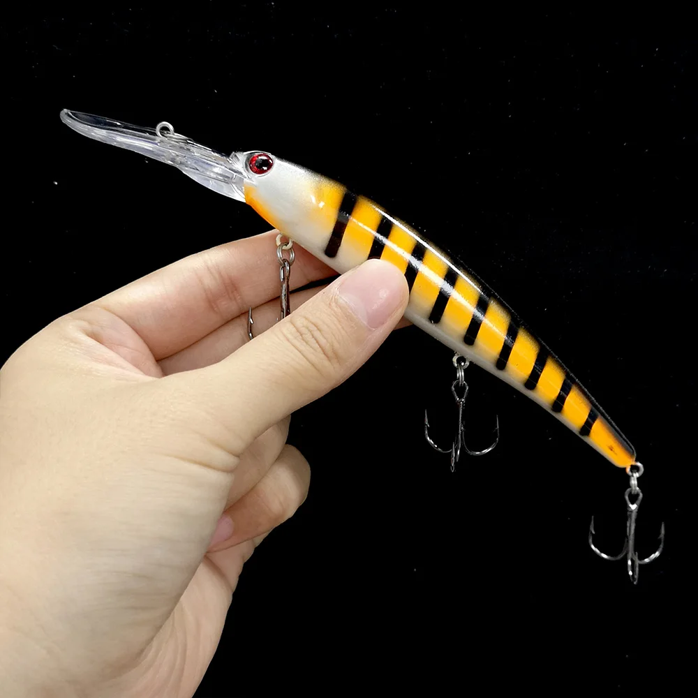 Приманка-Воблер для глубокого погружения 16 см 20 г | Спорт и развлечения