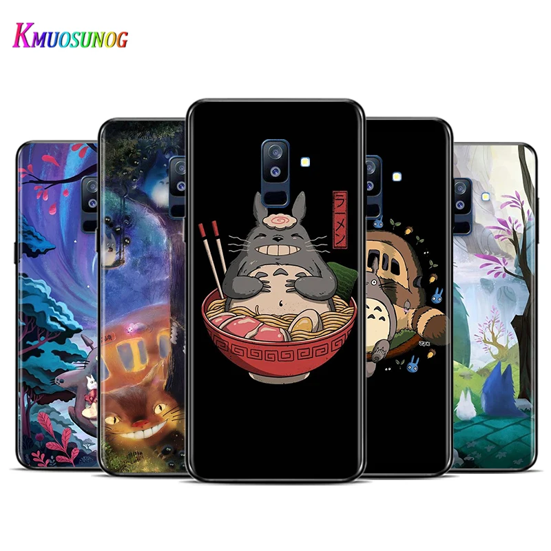 Силиконовый чехол для мопса Тоторо мой сосед Samsung A9S A8S A6S A9 A8 A7 A6 A5 A3 Plus Star 2018 2017 2016