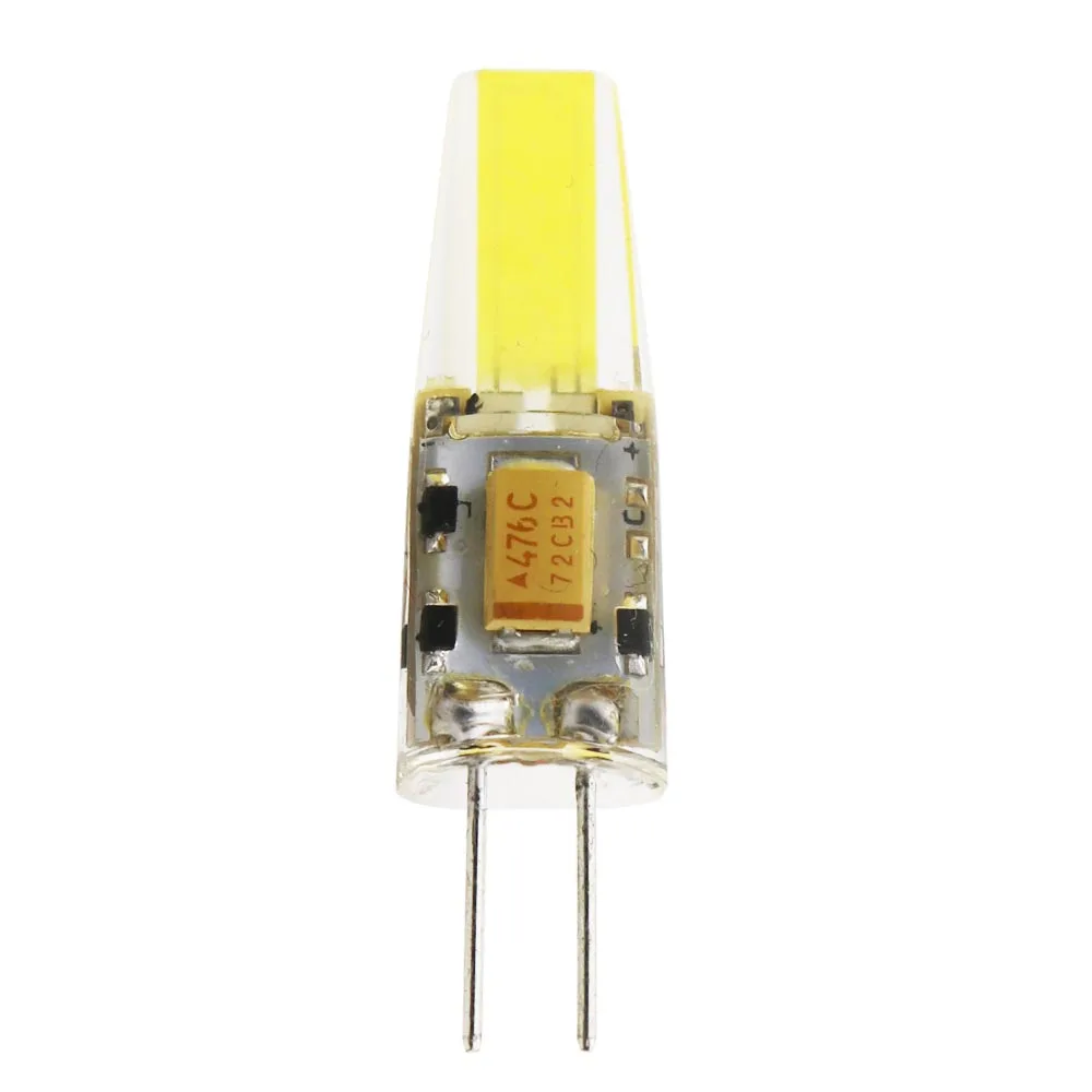 Светодиодная лампа G4 диммируемая SMD COB AC DC 12V 3W 6 W свечи заменить 20W 30W 40W галогенные