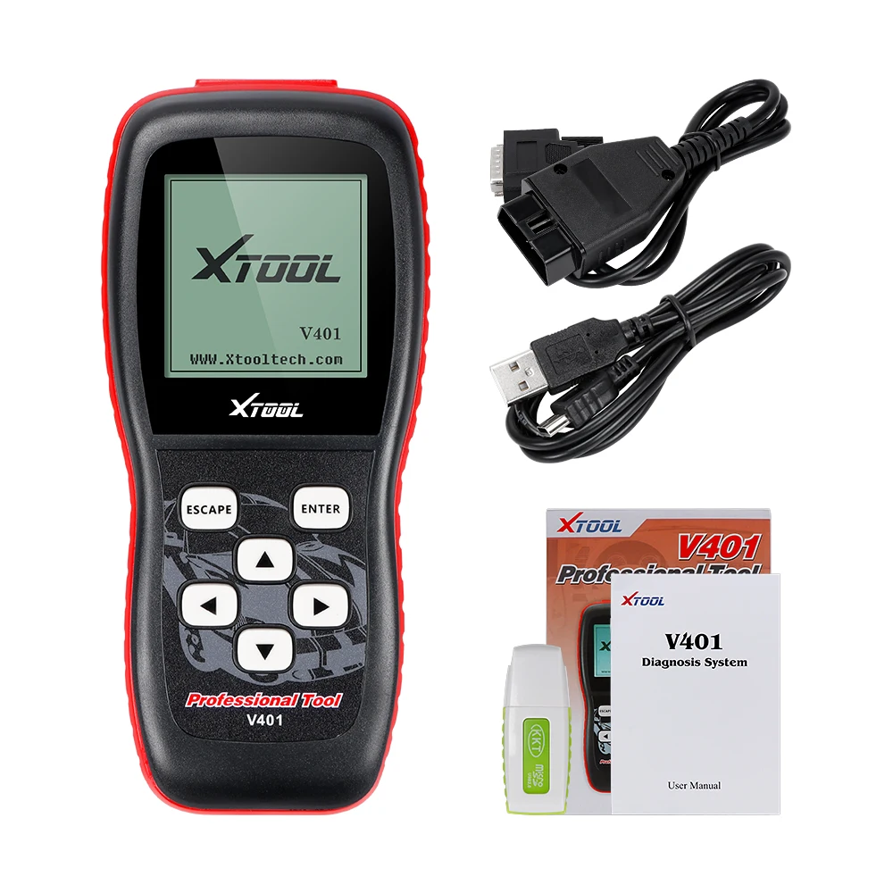 Оригинальный считыватель кодов XTOOL для VAG401 сканер OBD2 автомобильный
