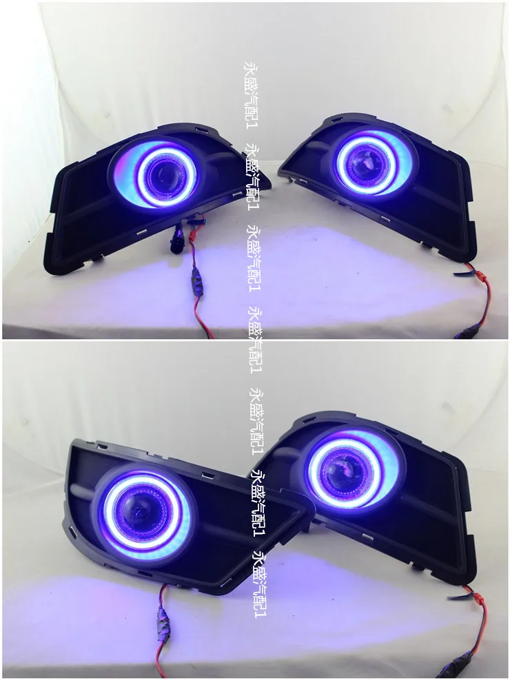 

Eosuns Cob Angel Eye Led Daytime Running Light Drl + Fog Light + Projector Lens for Chevy Epica 2013