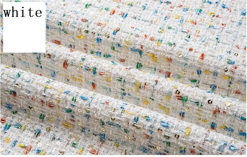 Бесплатная доставка твидовая ткань плетеная с тарелками 3 цвета цена за 1 метр |