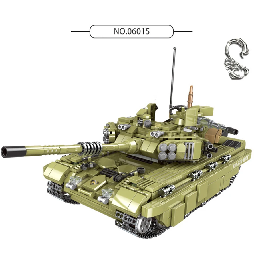 Xingbao 06015 Новая военная битва WW2 серия 1386 шт Scopio модель танка Тигр Набор строительных блоков кирпичи развивающие игрушки для мальчика