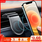 Магнитный автомобильный держатель GETIHU для телефона, с креплением на вентиляционную решетку, GPS, для iPhone 12, 11 Pro, X, Max, 8, 7, Xiaomi, HuaWei, 360