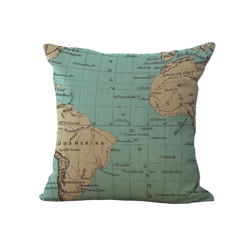 Новая подушка чехол s хлопковая и льняная Подушка Чехол напечатанная наволочка с