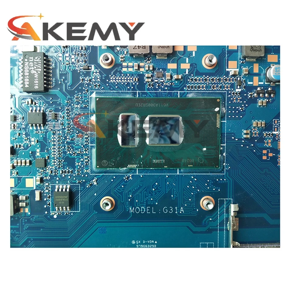 

855831-601 855831-001 For TPN-Q171 HP Pavilion 14-AL 14-AL061NR Laptop motherboard DAG31AMB6D0 W/ i3-6100U CPU DDR4 100% Tested