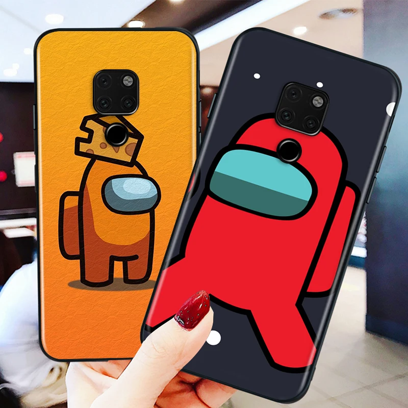 

Classical Game lmpostor for Huawei P Smart Mate 40 30 20 10 RS Lite Pro Plus Z S 2019 2020 2021 Black phone Case