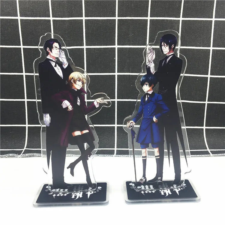 Аниме Black Butler акриловая модель на подставке игрушки Kuroshitsuji экшн-фигурка