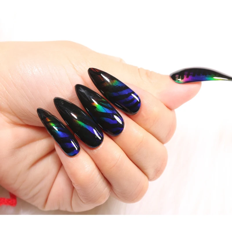 Modelones термохромный Гель лак для ногтей меняющий цвет Хамелеон Светодиодный УФ