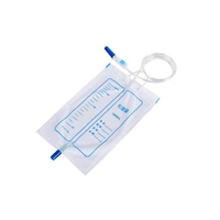 10pcs 1000ml disposable urine bag medical in vitro drainage bag with urinary catheter unisex postoperative patient elderly use