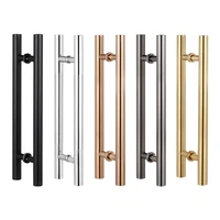 jachor oval shape glass door handles stainless steel barn doors pull handle set shower door hardware fittings