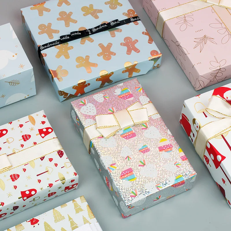 10 шт. алюминиевая фольга для упаковки подарков|Крафт-бумага| |