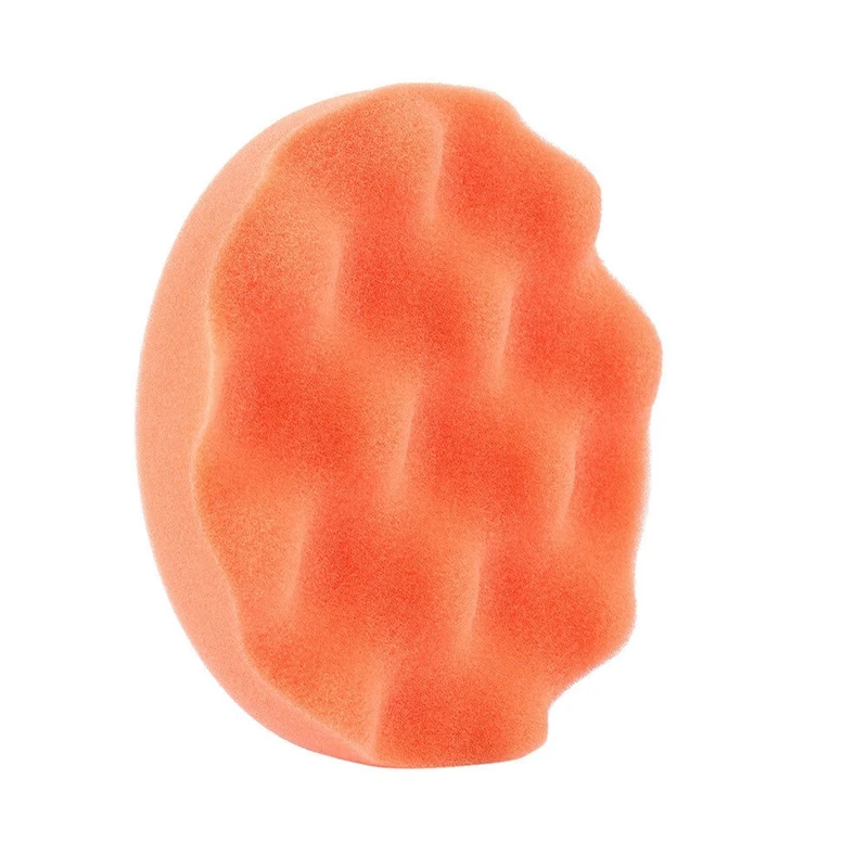 

12X 5 Inch Buffing Waxing Polishing Sponge Pads Drill Adapter Kit for Car Polisher