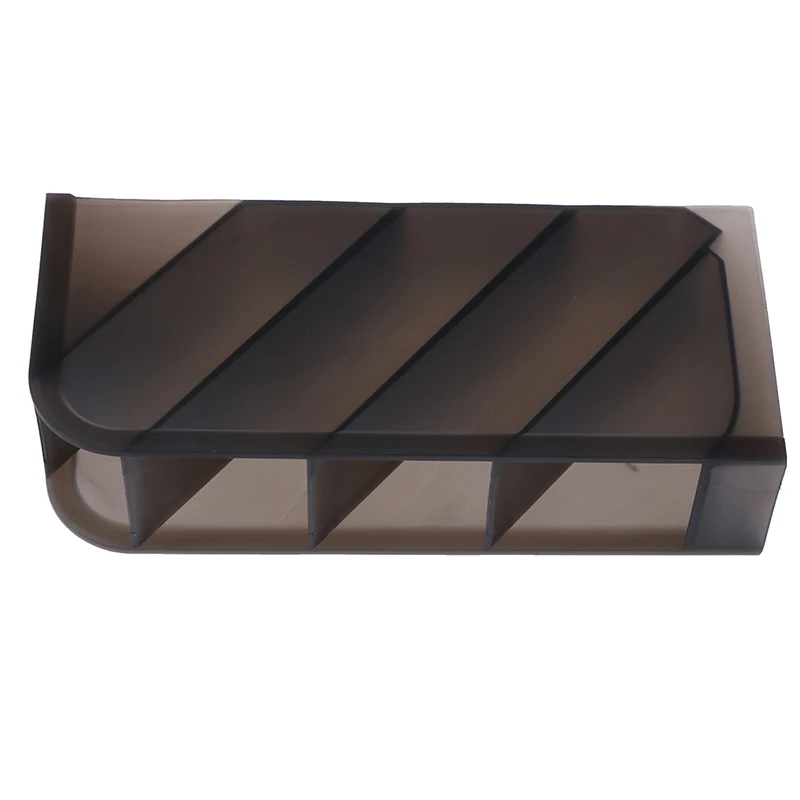 

1pc Multifunction Desktop Pen Holder 4 Grids Storage Case For Pen Makeup Brush Pen Pencil Office School Desk Organizer