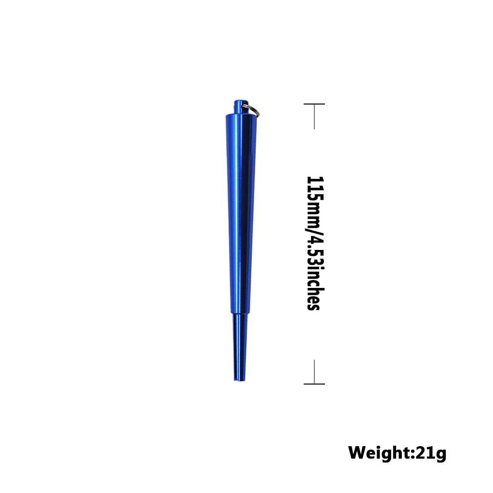 Металлическая сигарета алюминиевая конусная роликовая пре ролик курение
