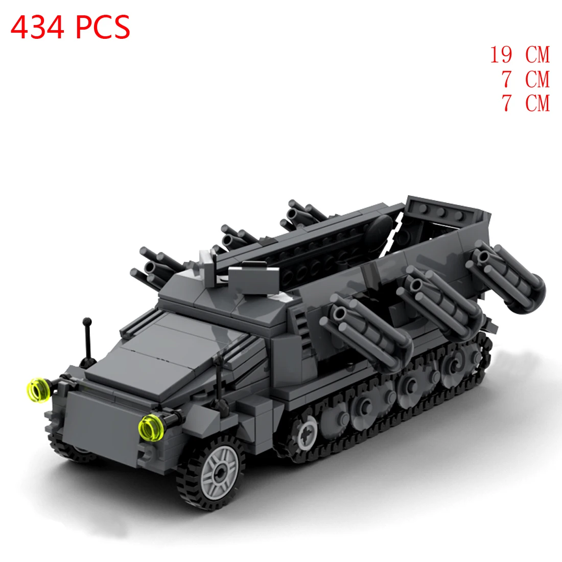 Хит военная WW2 немецкая армия sdkfz 251 ракета Ausf.B бронетехники техника строительные